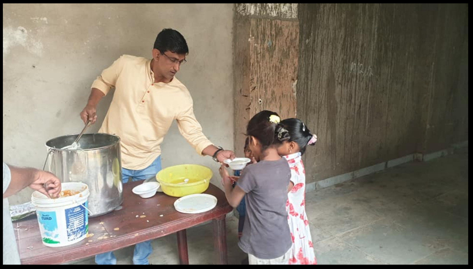 Food distribution launch at ESI Hospital, Hyderabad